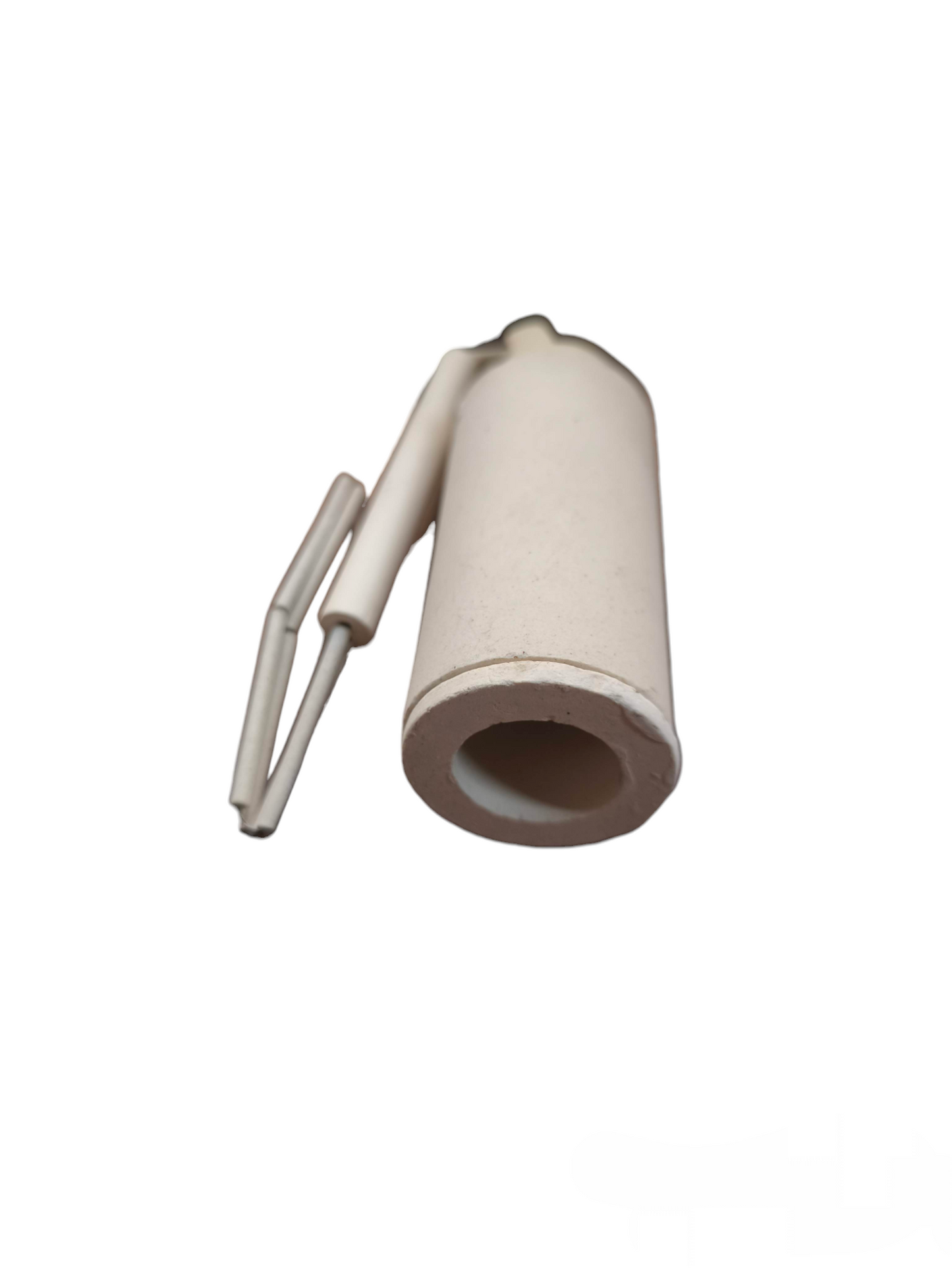 500W ceramic soldering iron element with white ceramic body and metal connectors for hand tool repairs