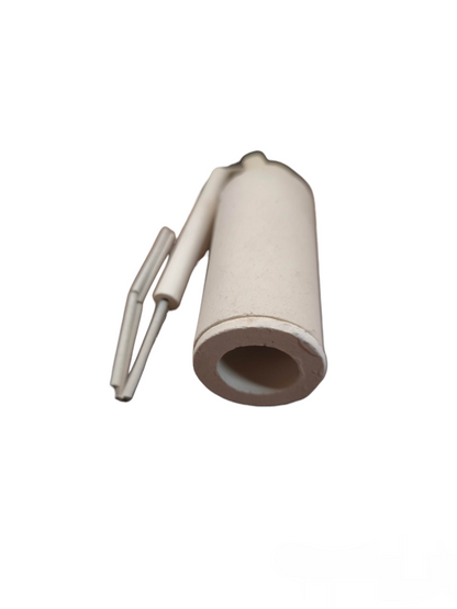 500W ceramic soldering iron element with white ceramic body and metal connectors for hand tool repairs