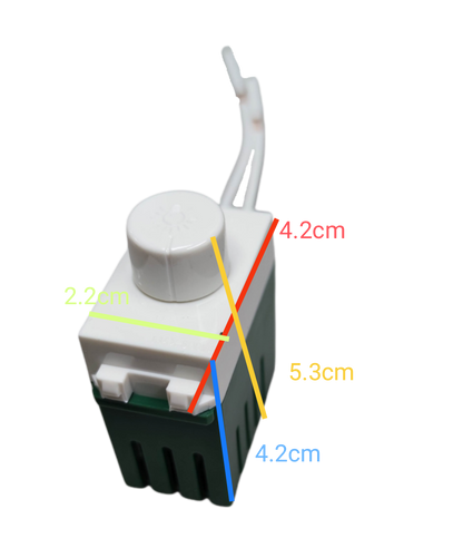 Omni 500W Dimmer Switch WDM-502 with adjustable knob for lighting control