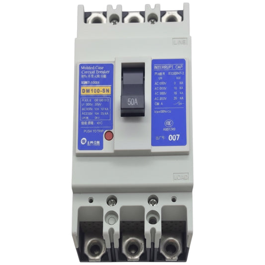 Shihlin 50A 2P Molded Case Circuit Breaker 25 KAIC 220V MCCB BM100SN2P50A