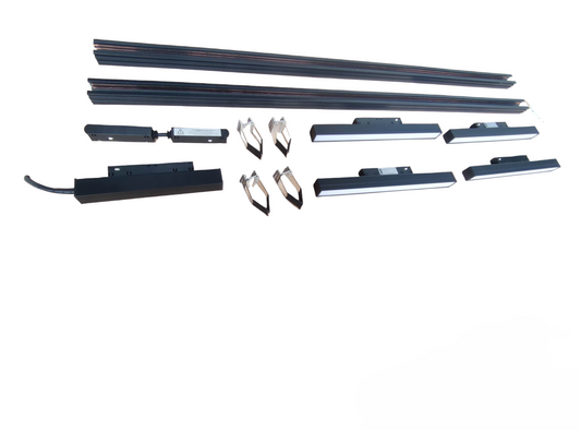 ILLUMIQ TERRA Magnetic Track Light 2 Meters 26mm  with 4pcs 12W LED Flood Track Light 220V Daylight 6500K