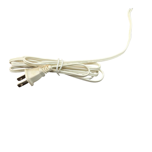 AC Cord 20AWGX2C 5A 220V 1.5 Meters White