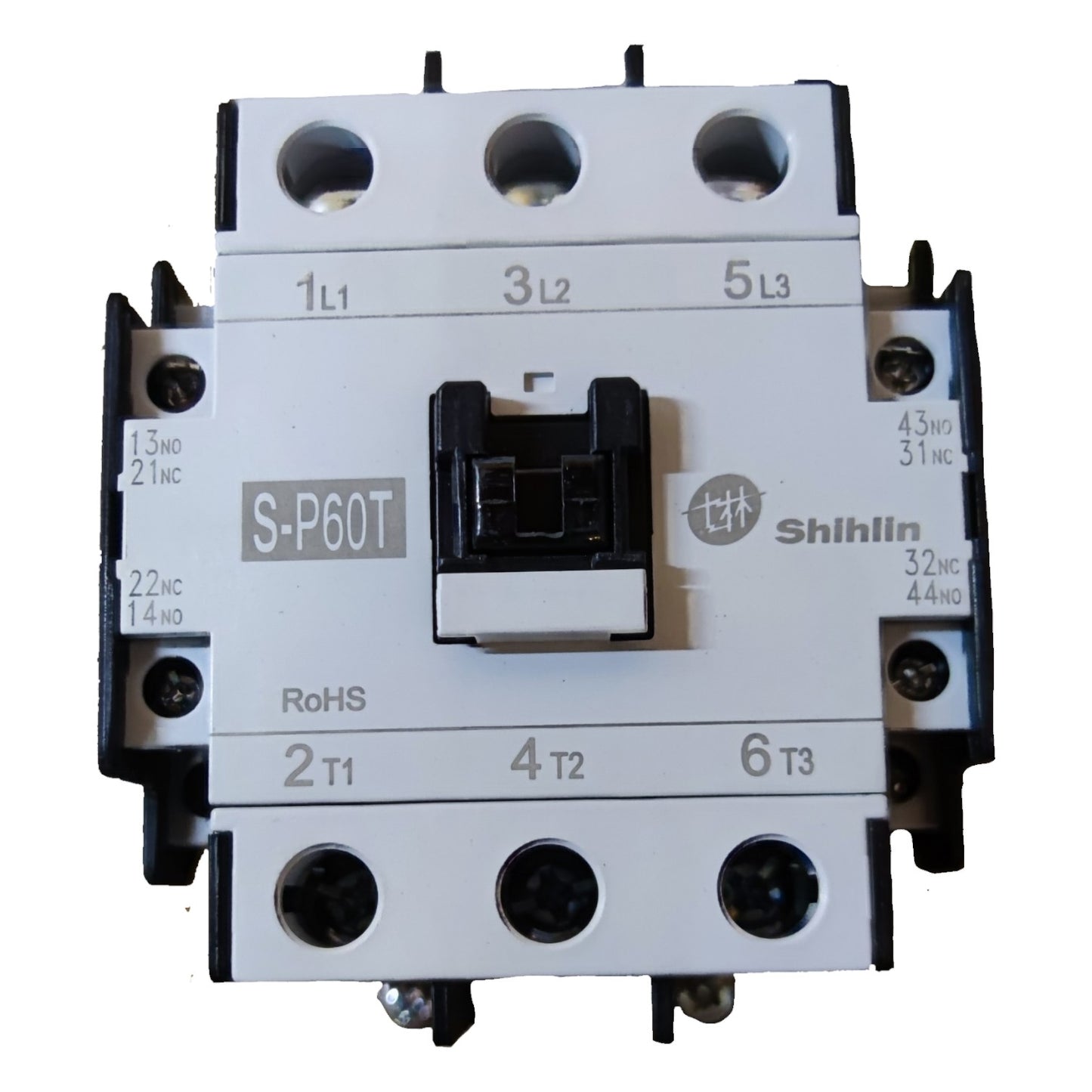 Shihlin Magnetic Contactor 68A 220V Coil Ith 90A 250V 5NO + 2NC SP60, S-P60T