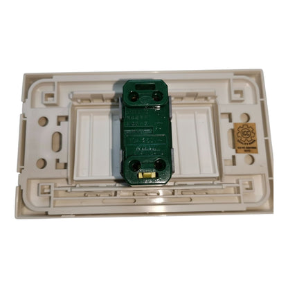 Royu 1 Gang 1 Way Switch Illuminated LED Indicator with Plate Cover Wide Series 10A 220V WD601