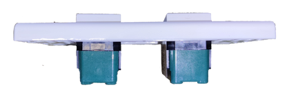 Panasonic 2 Gang 3 Way Switch Device with Plate, 2 Gang 3 Way Switch Wide Series with Plate 16A 250V WEG5002K-5 x 2Pcs / WEG6801W-1