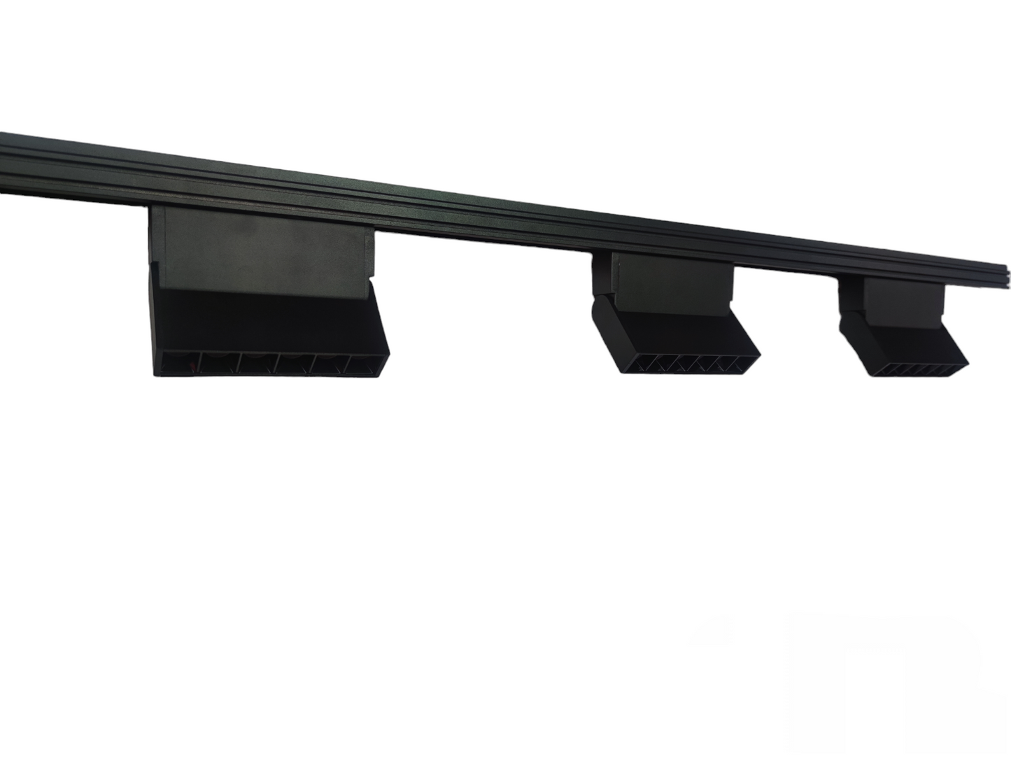 ILLUMIQ TERRA Magnetic Track Light 1 Meter 50mm with 3pcs 6W LED Foldable Flood Track Light Cool White 4000K 220V