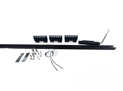 ILLUMIQ TERRA LED Magnetic Track Light 1 Meter 26mm with 3pcs 6W LED Rotary Grille Track Light 220V Warm White 3000K