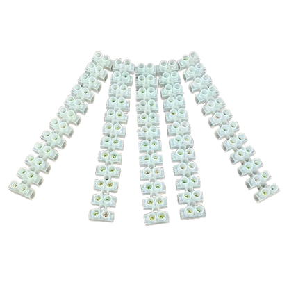 Grippes 5A PVC terminal block 12 pairs for secure and organized electrical connections