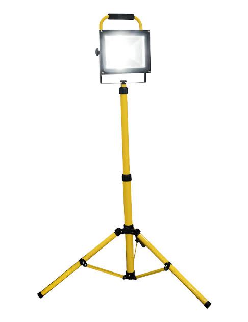Flood Light Stand 1 Meter 1Head, Flood Light Tripod, Telescopic Tripod Stand ONLY