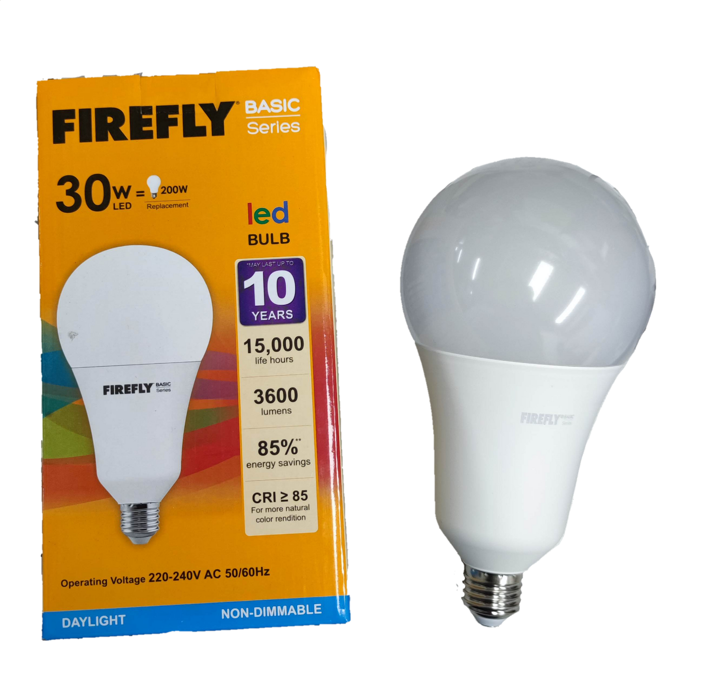 Firefly 30W LED Bulb E27 220V Daylight, 30W LED Bulb EBI130DL