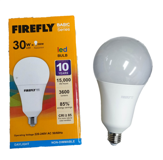 Firefly 30W LED Bulb E27 220V Daylight, 30W LED Bulb EBI130DL