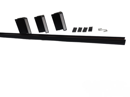 ILLUMIQ TERRA Magnetic Track Light 1 Meter 26mm with 3pcs 6W LED Foldable Flood Daylight 6500K 220V