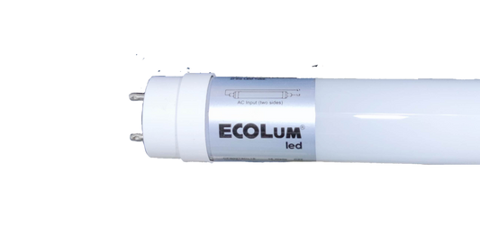 Ecolum 18W LED Fluorescent Lamp 1.2M length Double Ended 220V AC CFS02T8DL18 Glass