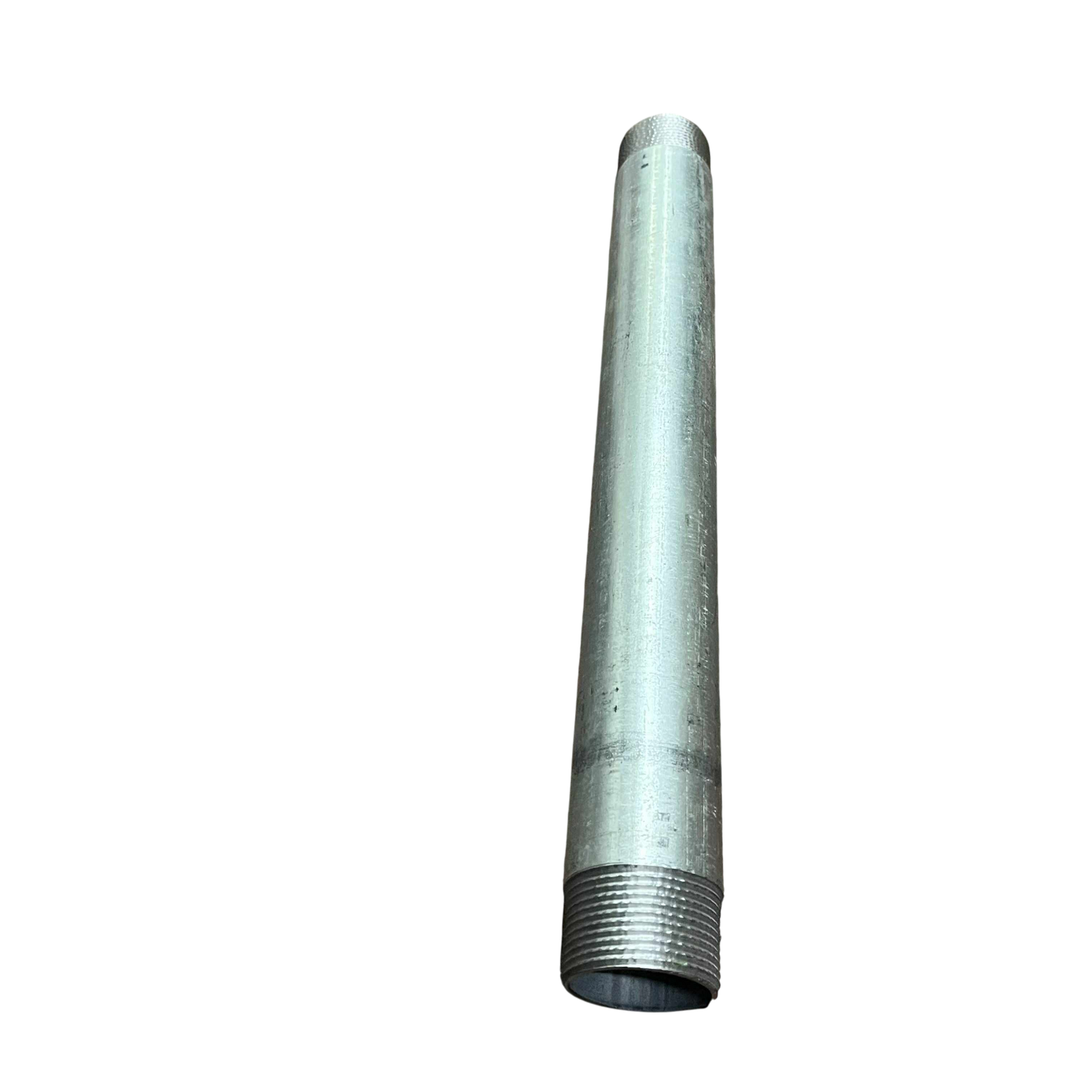 EMT Conduit Pipe Nipple 1 1/4 Inches x 14 Inches, Diameter 3.17cm x Length 35cm