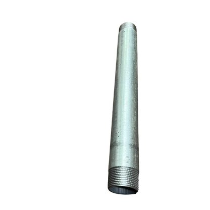 EMT Conduit Pipe Nipple 1 1/4 Inches x 14 Inches, Diameter 3.17cm x Length 35cm