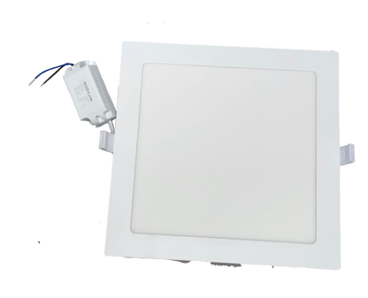 Ecolum 18W LED Downlight Square 220V Daylight Recessed , 8" Square LED Downlight 220V Daylight 20cm x20cm Cut Out Flush