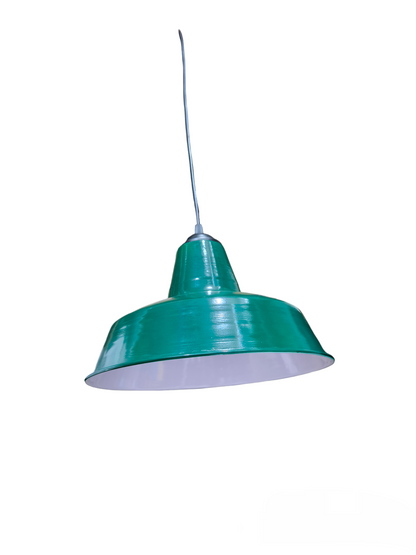Pendant Light Fixture E27 4A 250V with Reflector Deep Type Available in 16 inches, 14 inches and 12 Inches, Hanging Fixture E27