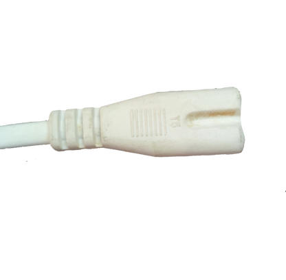 Local T-5 AC Cord Connector End to End 25cm (2Pins) Double Insulation T5 Cord Connector