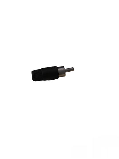 RCA Plug PVC Available in Red or Black