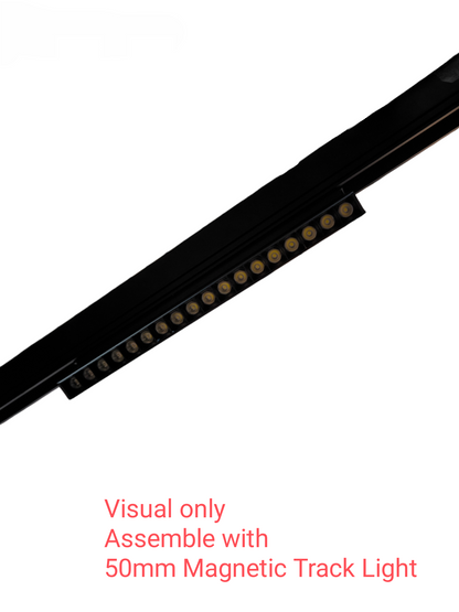 ILLUMIQ TERRA 18W LED Grilled Flood Track Light 48V (3000K)