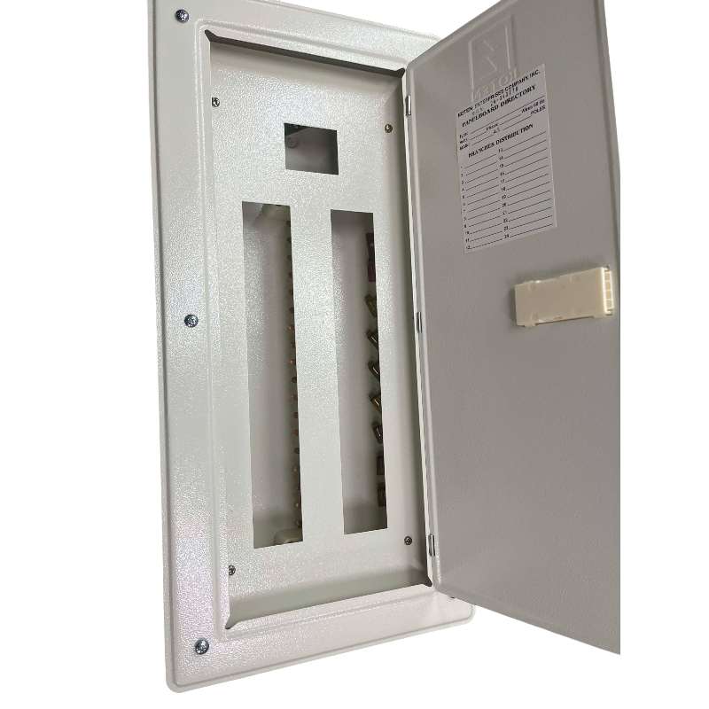 Nema1 Panel Box for Schneider Breaker EZC250F 3Pole MCCB 30Branches IC60N 1Pole MCB with Neutral and Grounding