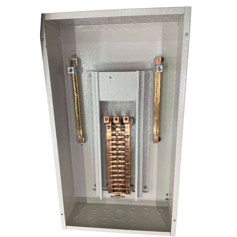 Nema1 Panel Box for Schneider Breaker EZC250F 3Pole MCCB 30Branches IC60N 1Pole MCB with Neutral and Grounding