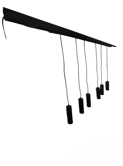 ILLUMIQ TERRA Magnetic Track Light 2 Meters 50mm with 6Pcs 6W LED Pendant Track Light 220V Warm White 3000K