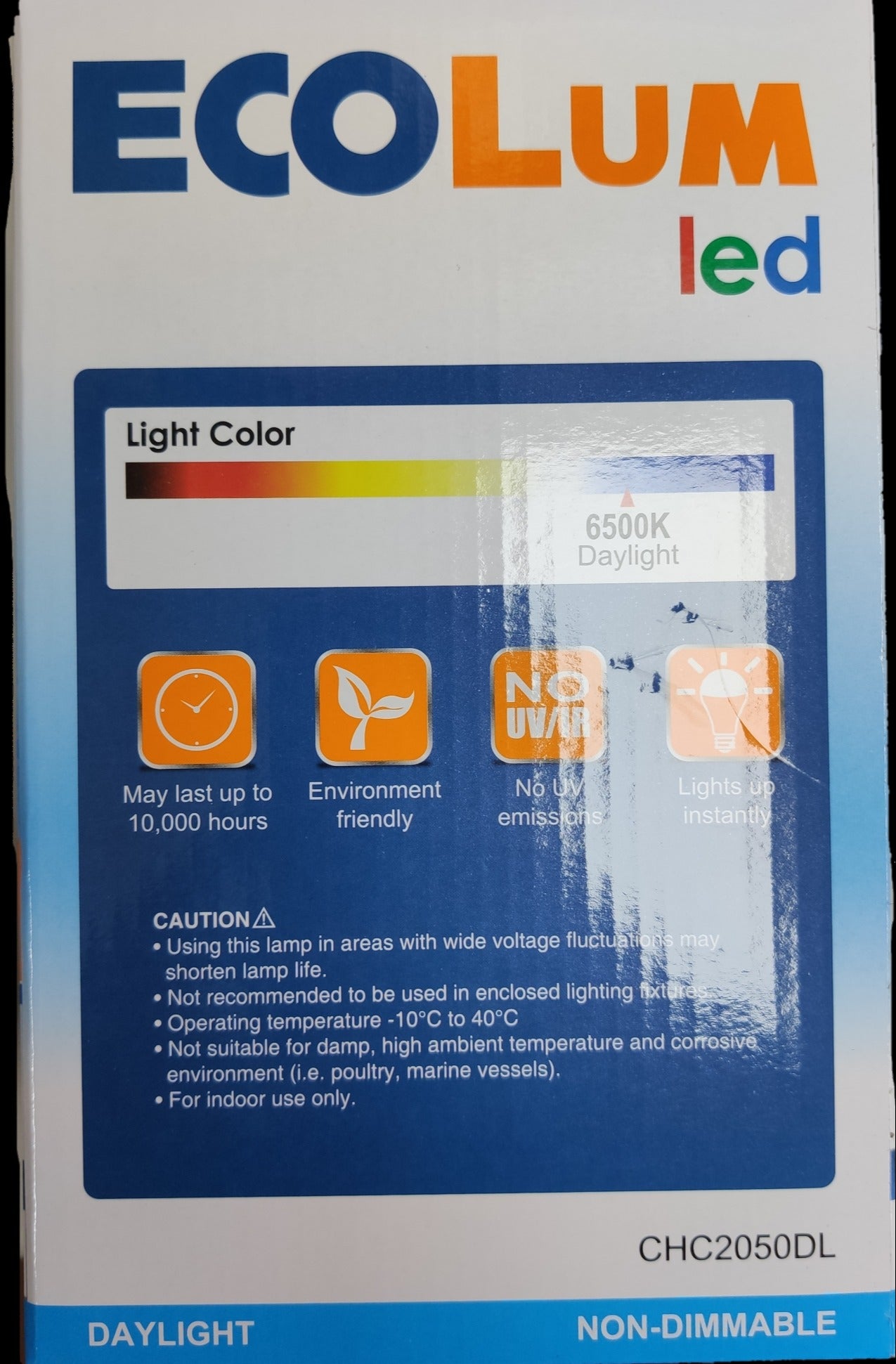 Ecolum 50W LED Capsule E27 220V Daylight 50W LED Bulb