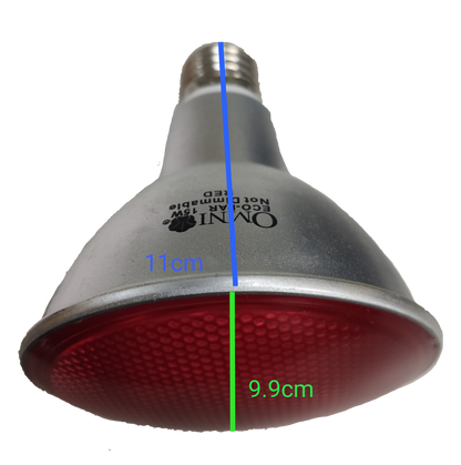 Omni Par 30 15W Red CFL E27 220V