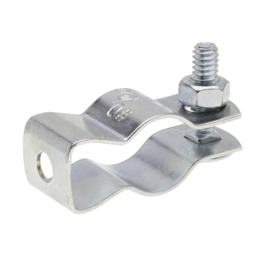 67mm Electrical Hanger 3 Inches in metallic finish for secure pipe and hose attachment