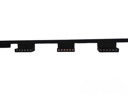 ILLUMIQ TERRA Magnetic Track Light 1 Meter 26mm with 3pcs 6W LED Foldable Grille Track Light Cool White 4000K 220V