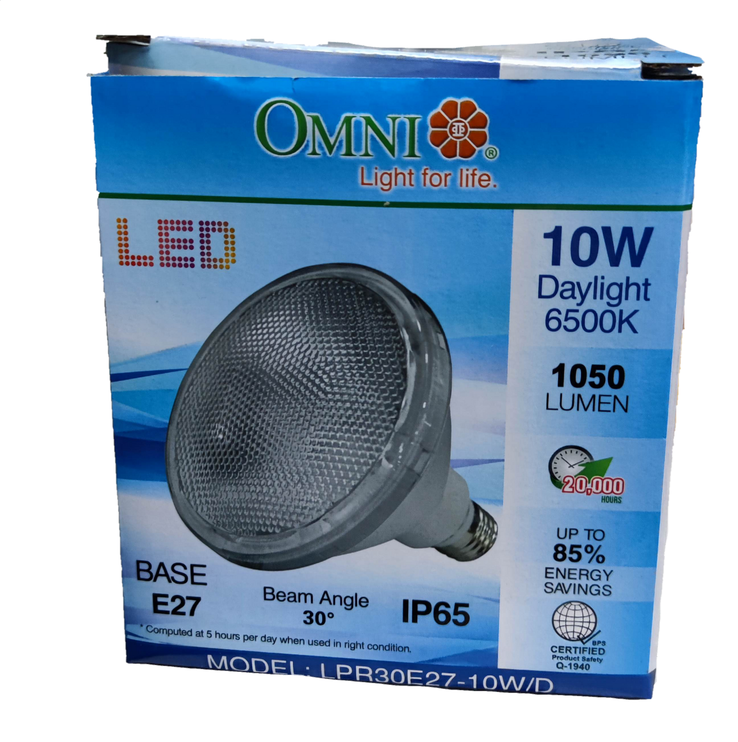 Omni 10W PAR 30 E27 220V Daylight ( Omni) LPR30E27-10W/D, LED PAR 30 10W E27 220V Daylight