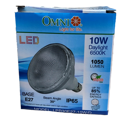 Omni 10W PAR 30 E27 220V Daylight ( Omni) LPR30E27-10W/D, LED PAR 30 10W E27 220V Daylight