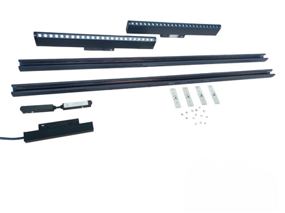 ILLUMIQ TERRA Magnetic Track Light 2 Meters 26mm with 4pcs 12W LED Rotary Grille Track Light 220V Daylight 6500K