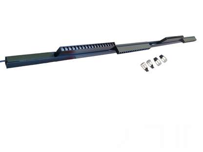 Magnetic Track Light 2 Meters 50mm with 4pcs 18W LED Foldable Grille Track Light 220V Warm White 3000K ( ILLUMIQ TERRA)