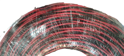 Philflex TF Wire AWG 18/2 (0.75mm/2) Stranded (Hook Up Wire/ Thermoplastic Fixture Wire) Red/ Black Twisted Wire 150 Meters per roll