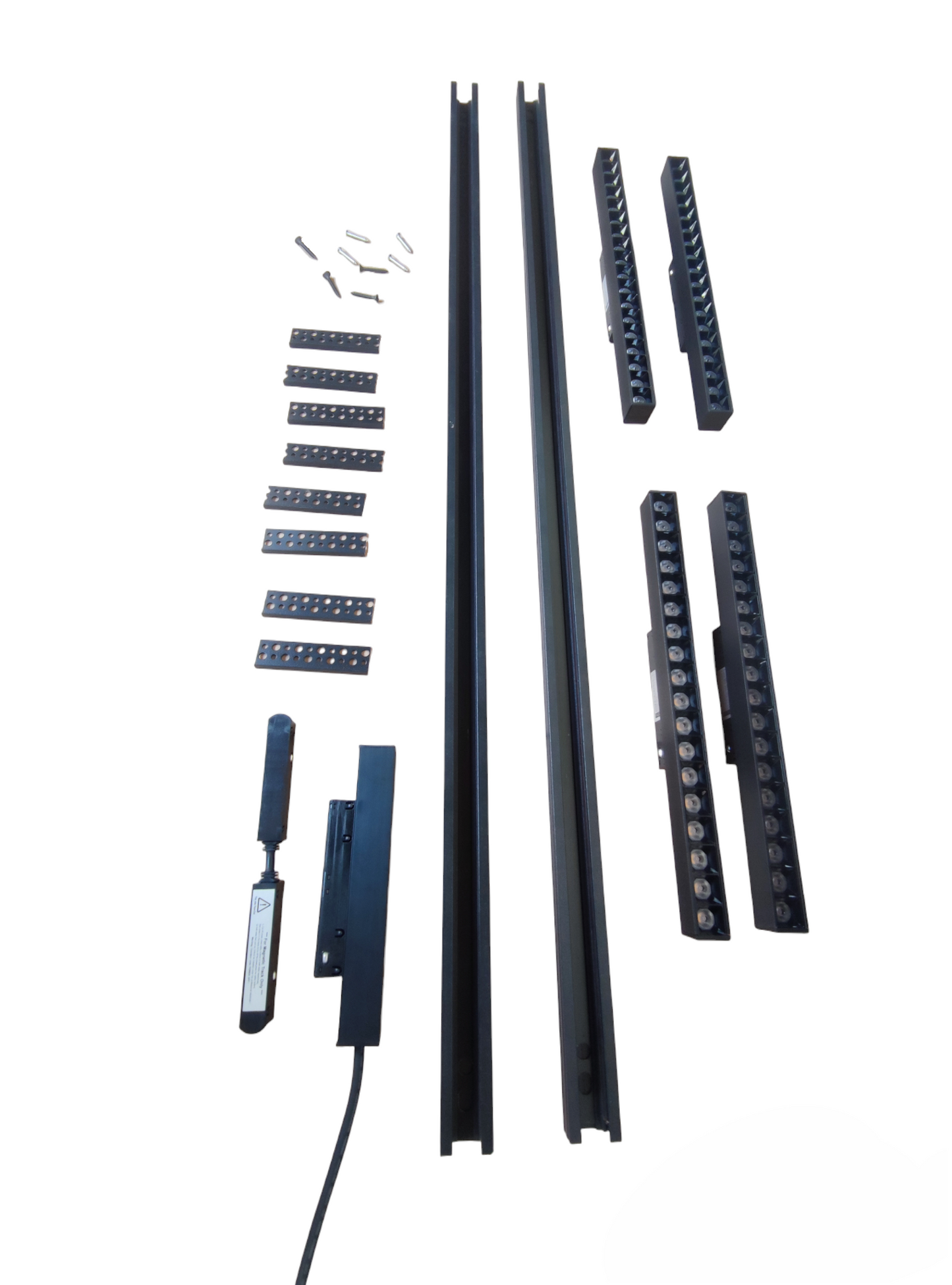 ILLUMIQ TERRA Magnetic Track Light 2 Meters 26mm with 4pcs 18W LED Foldable Grille Track Light 220V Warm White 3000K