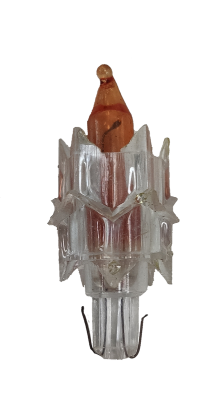 Denko Christmas Light Bulb with Socket 25 pcs + 10 Free for Warranty ( Diamond Socket), Starry Socket Design