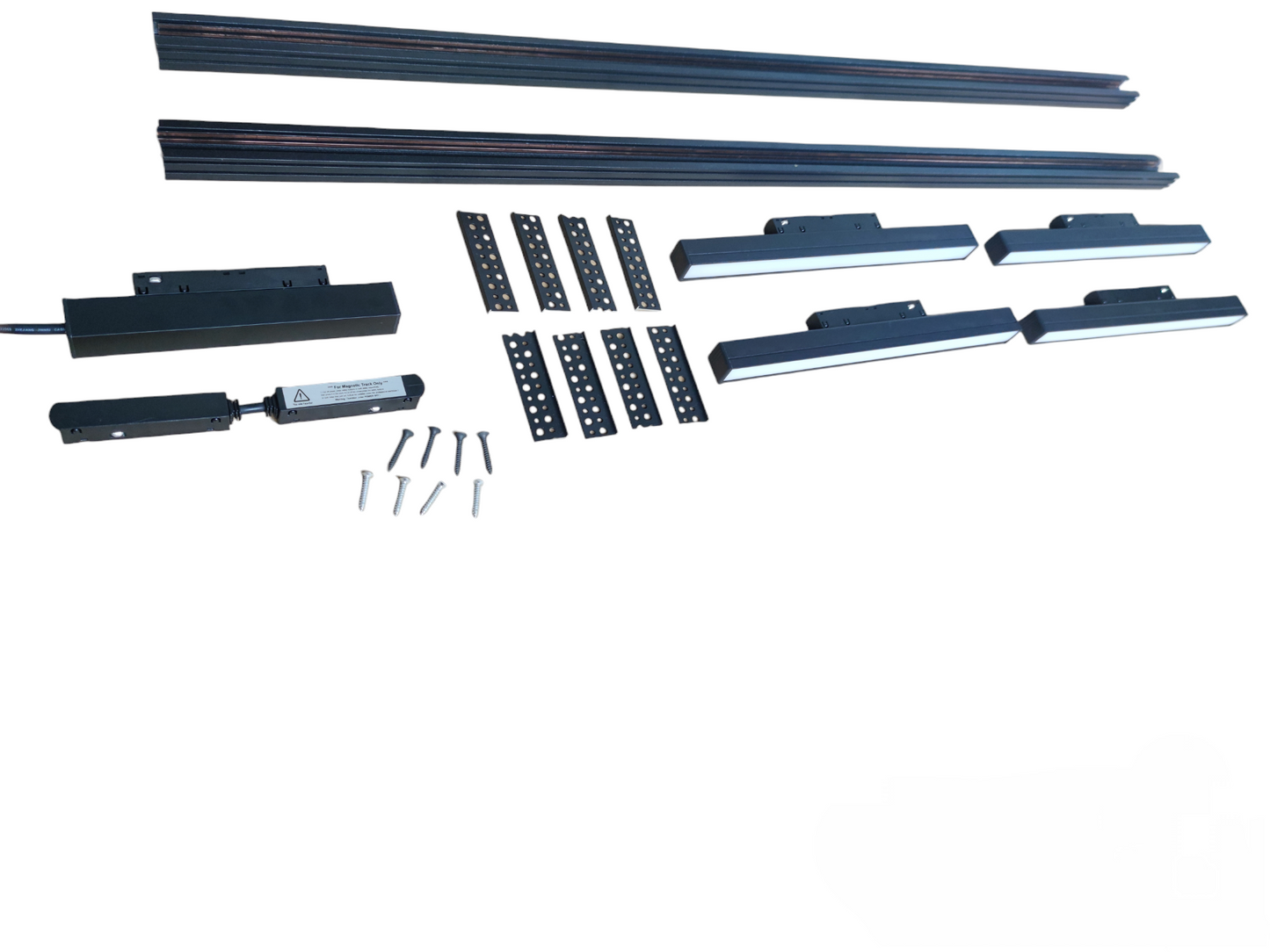 ILLUMIQ TERRA Magnetic Track Light 2 Meters 26mm  with 4pcs 12W LED Flood Track Light 220V Warm White 3000K