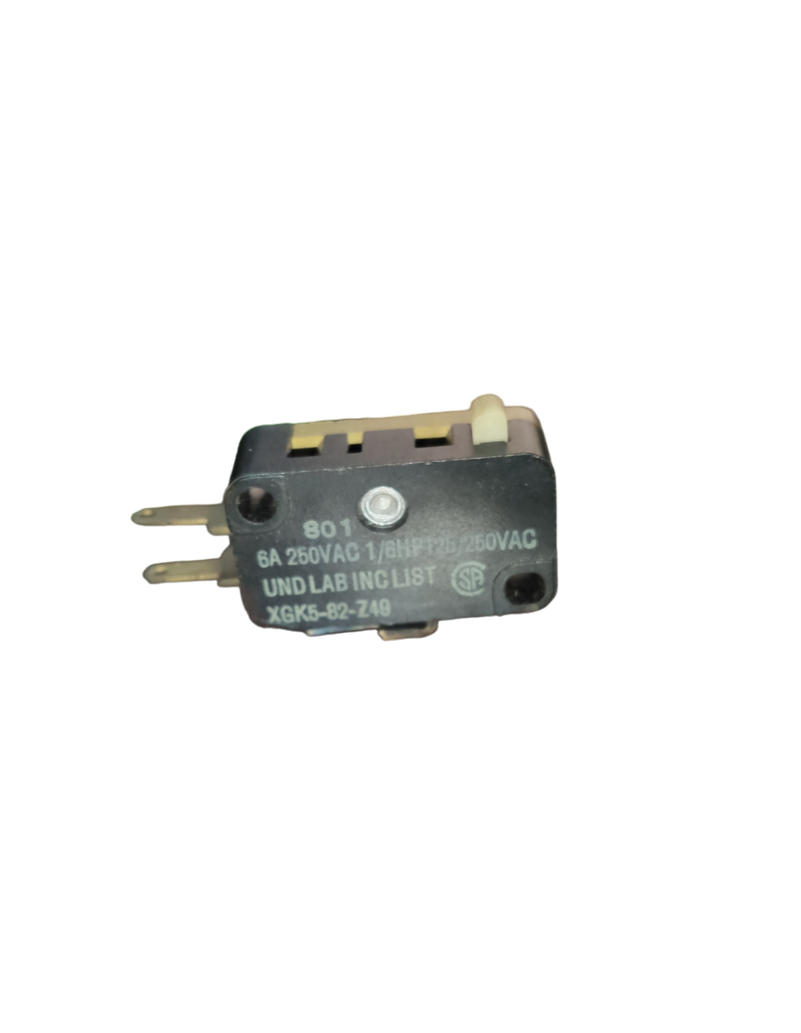 Mitac Microswitch 1NO 1NC 6A 250V