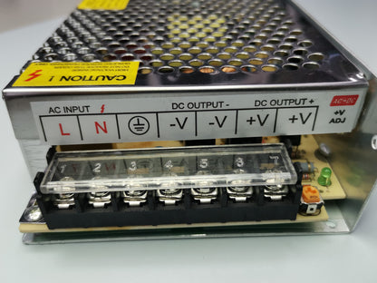 Power Supply 24V 10A, Regulated Output 24VDC 10A Input 220V, LED Driver 24VDC 10A, 24V 240W /240VA , CCTV Power Supply 24VDC 10A (ZwitseRise), Switching Power Supply 24V10A