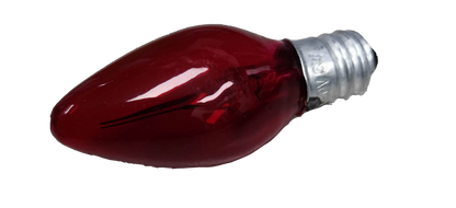 Flame Bulb E12 220V Red, Altar Bulb E12 Red Flame 220V Flickering Bulb E-12 220V Red (4PCS)