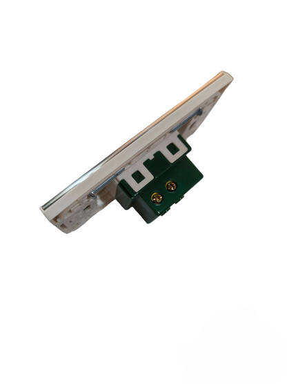 Omni USB Outlet 2 Gang Center Device WWP-111S+WUSB-002