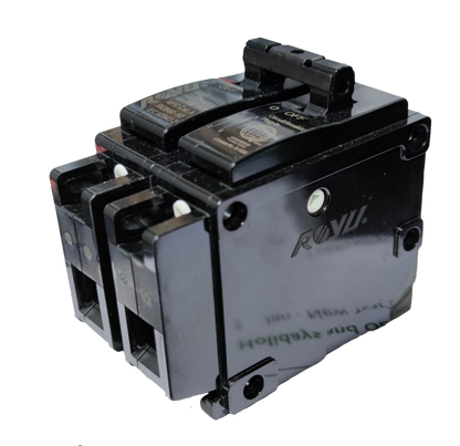 Royu 30A Circuit Breaker 2pole Plug In 6 KAIC 220V