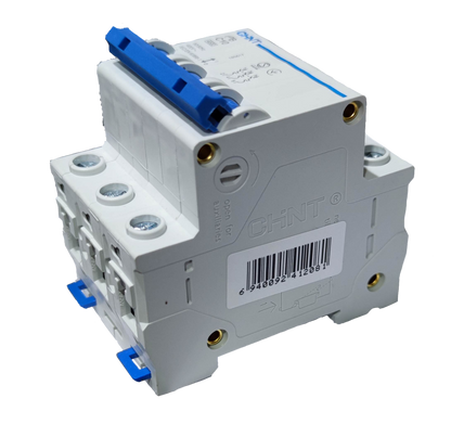 Chint 63A 3Pole Miniature Circuit Breaker 4.5 KAIC 220V (DIN Rail Type) (MCB) Circuit Breakers