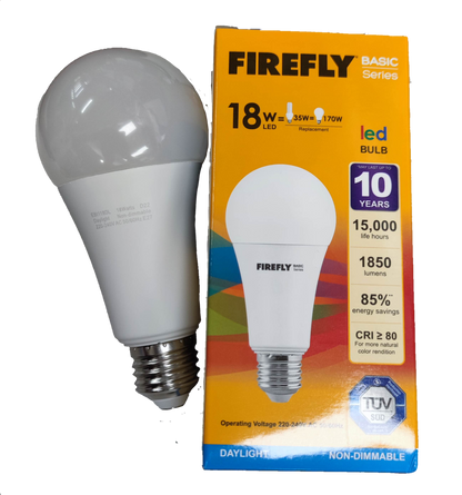 Firefly 18W LED Bulb E27 220V Daylight