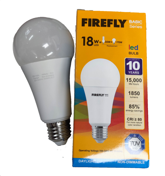 Firefly 18W LED Bulb E27 220V Daylight
