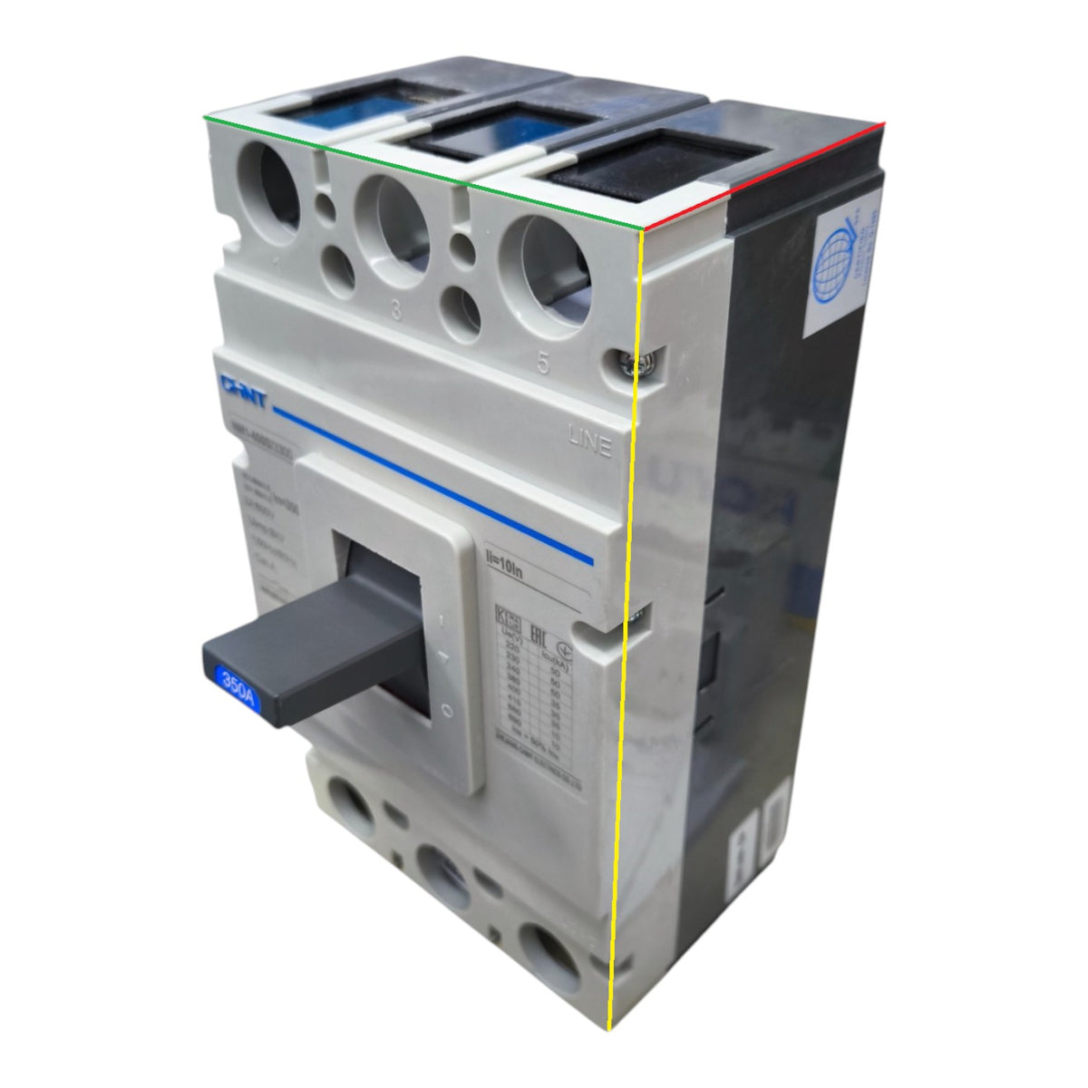 Chint 400A 3Pole  Industrial Circuit Breaker MCCB 50KIAC 220V 400AF Circuit Breaker NM1-400S/3300400A