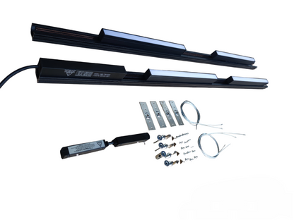 ILLUMIQ TERRA Magnetic Track Light 2 Meters 26mm  with 4pcs 12W LED Flood Track Light 220V Cool White 4000K