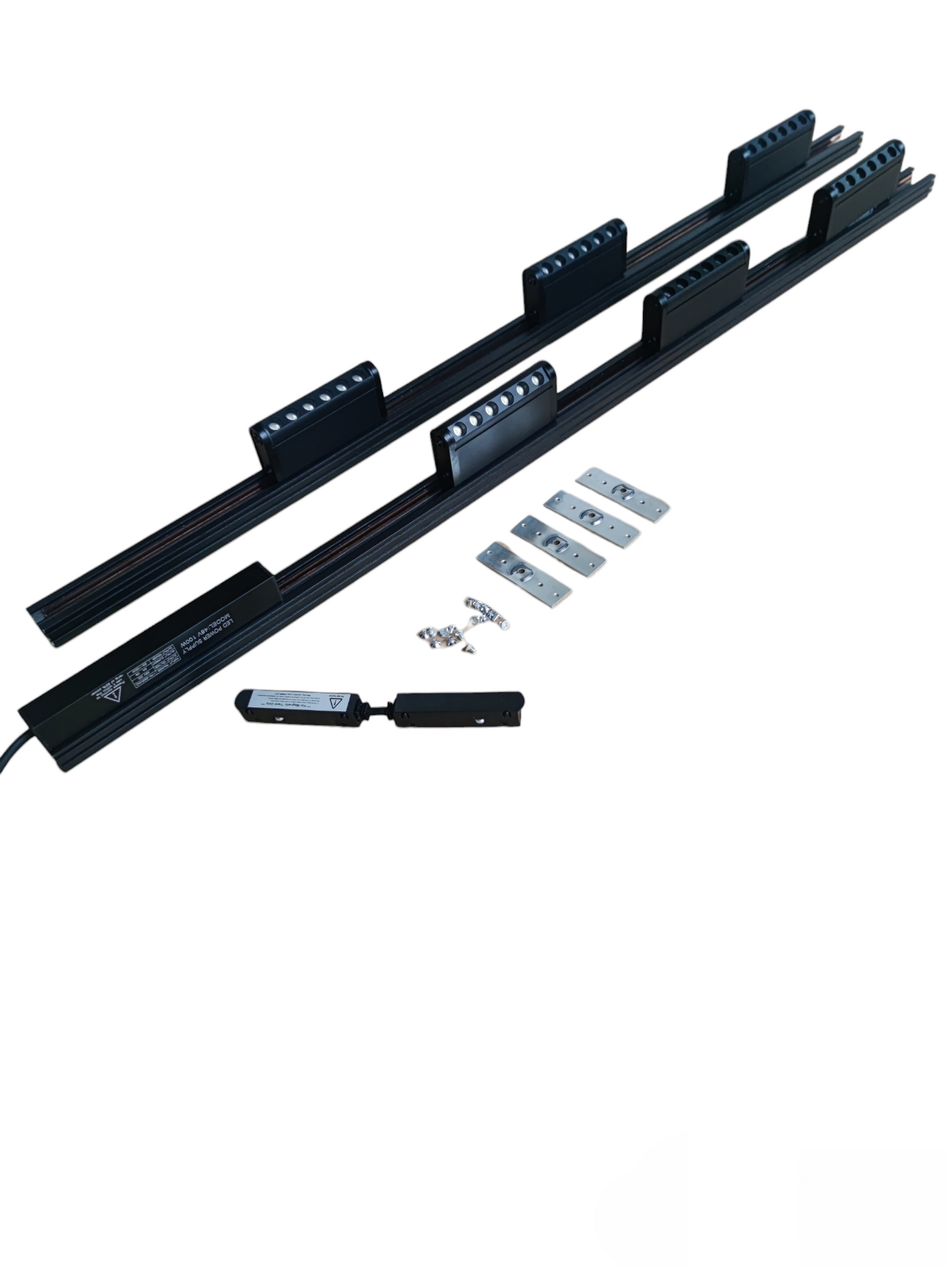 ILLUMIQ TERRA LED Magnetic Track Light 2 Meters 26mm Magnetic Track with 6pcs 6W LED Rotary Grille Track Light 220V Cool White 4000K Series 20